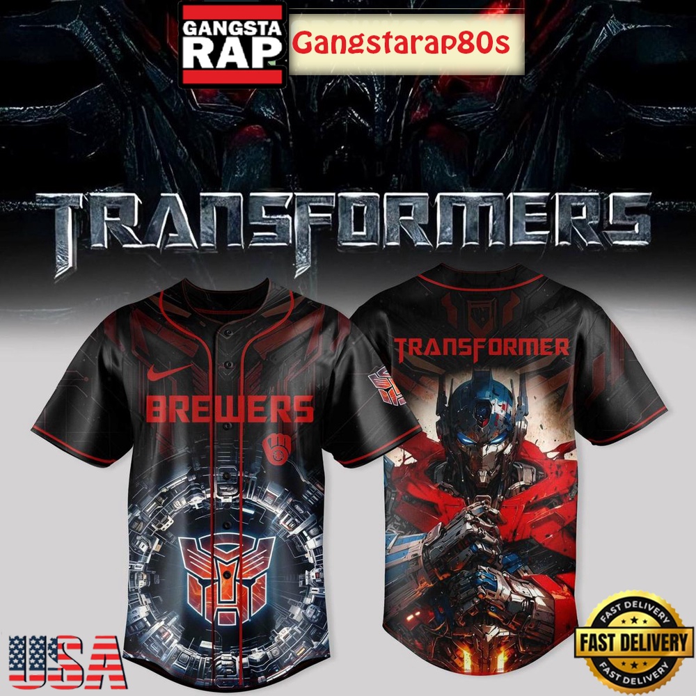 MLB All Teams x Optimus Pride Transformers 2025 Baseball Jersey MLB All Teams x Optimus Pride Transformers 2025 Baseball Jersey
