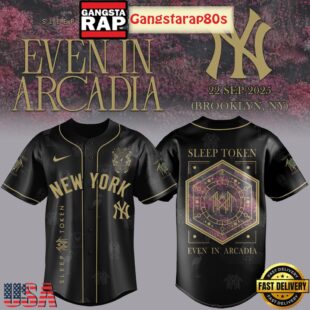 MLB All Teams x Sleep Token Even In Arcadia Tour 2025 Special Baseball Jersey