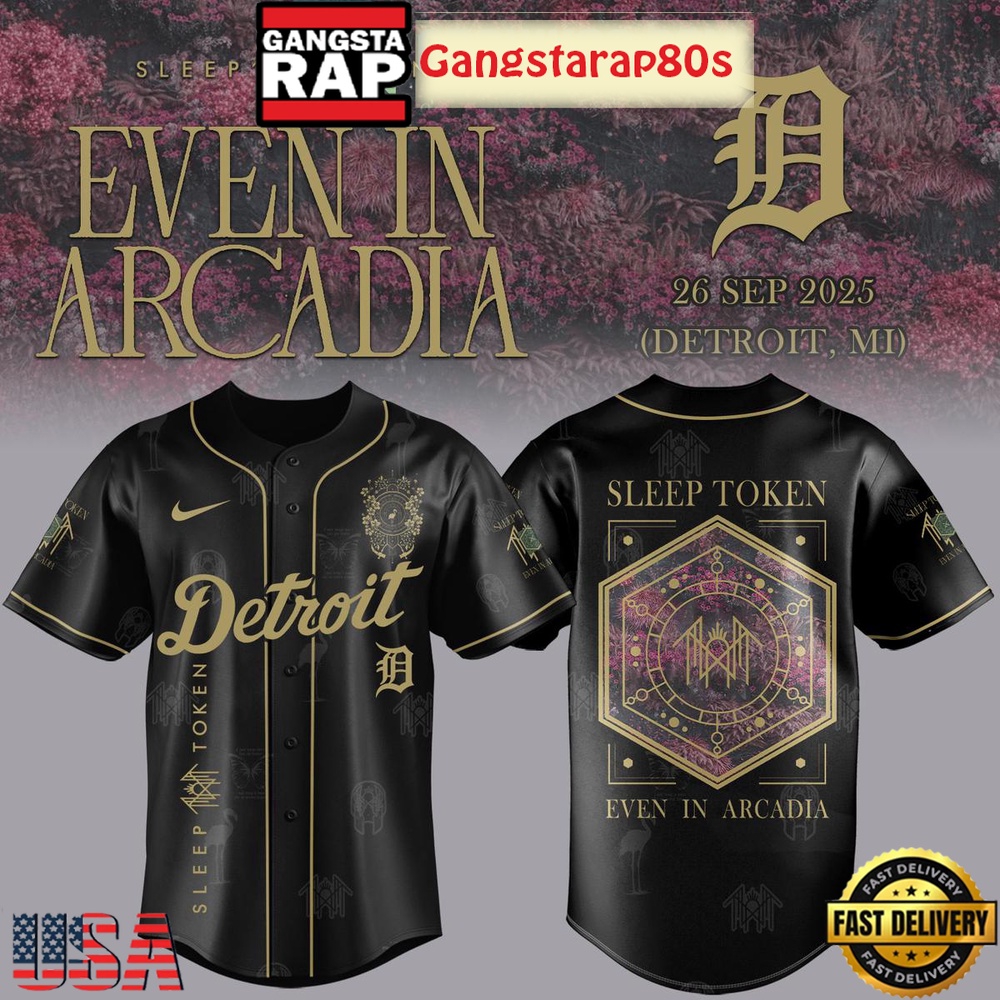 MLB All Teams x Sleep Token Even In Arcadia Tour 2025 Special Baseball Jersey MLB All Teams x Sleep Token Even In Arcadia Tour 2025 Special Baseball Jersey