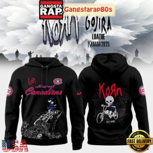 Montreal Canadiens x Korn Kanada Tour 2025 Unisex Hoodie