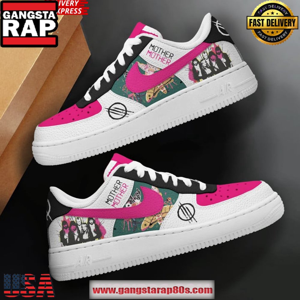 Mother Mother Rock Band Air Force 1 Sneakers Shoes Mother Mother Rock Band Air Force 1 Sneakers Shoes