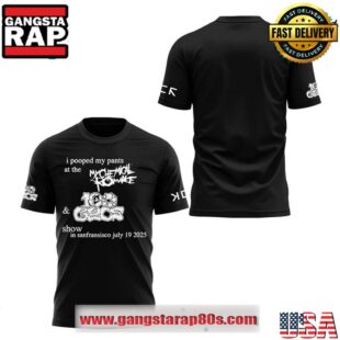 My Chemical Romance Tour 2025 Black T Shirt