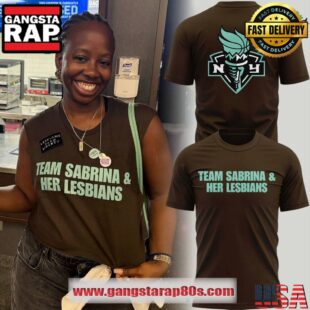New York Liberty Team Sabrina Her Lesbians Special T Shirt