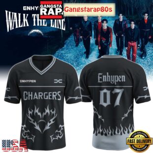 NFL All Teams x Enhypen Walk The Line Tour 2025 Special Custom Football Jersey