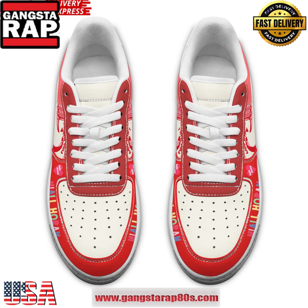 Niall Horan Sunflower Limited Edition Air Force 1 Sneakers Shoes Niall Horan Sunflower Limited Edition Air Force 1 Sneakers Shoes