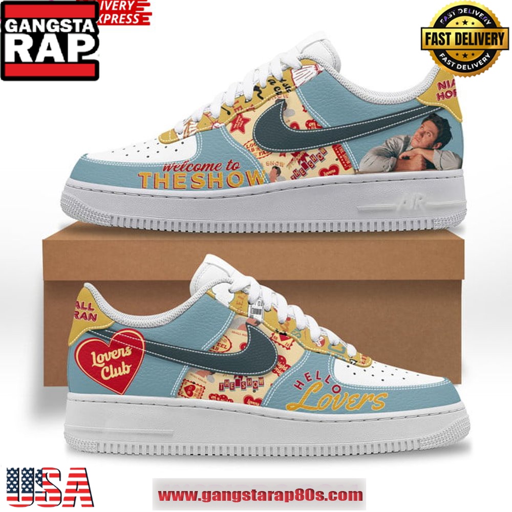 Niall Horan Welcome to the Show Air Force 1 Sneakers Shoes Niall Horan Welcome to the Show Air Force 1 Sneakers Shoes