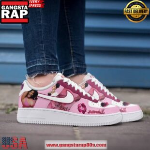 Nicki Minaj Queen Pink Friday Air Force 1 Sneakers Shoes