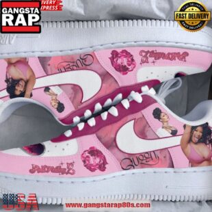 Nicki Minaj Queen Pink Friday Air Force 1 Sneakers Shoes