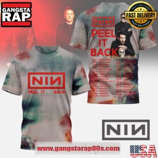 Nine Inch Nails Peel It Back Special 3D T Shirt