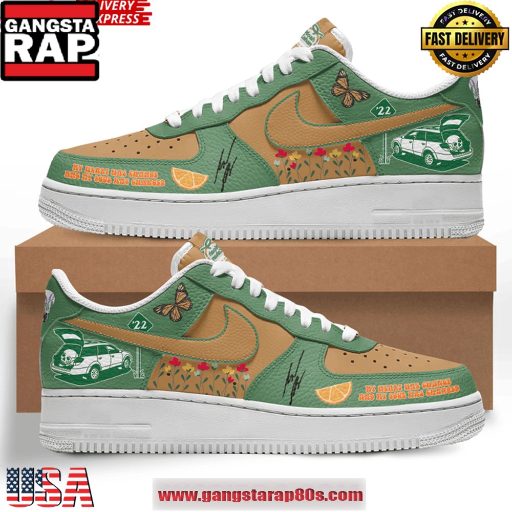 Noah Kahan Stick Season Air Force 1 Sneakers Shoes Noah Kahan Stick Season Air Force 1 Sneakers Shoes