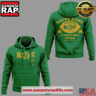 Notre Dame Fighting Irish Irish Wear Green Special Hoodie Shirt