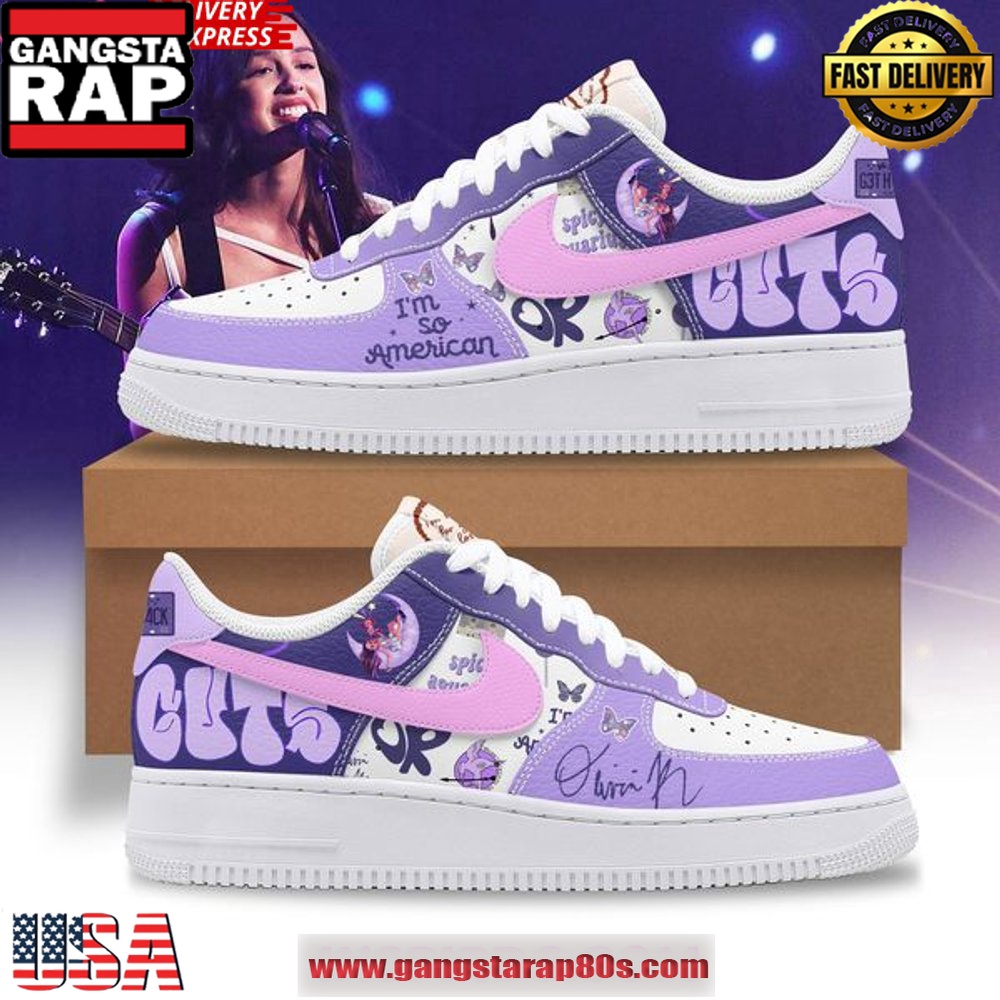 Olivia Rodrigo Limited Edition Air Force 1 Sneaker Sneakers Shoes Olivia Rodrigo Limited Edition Air Force 1 Sneaker Sneakers Shoes