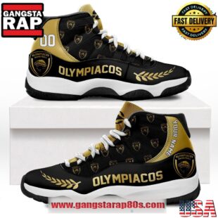 Olympiacos Basketball Air Jordan 11 Sneakers Shoes
