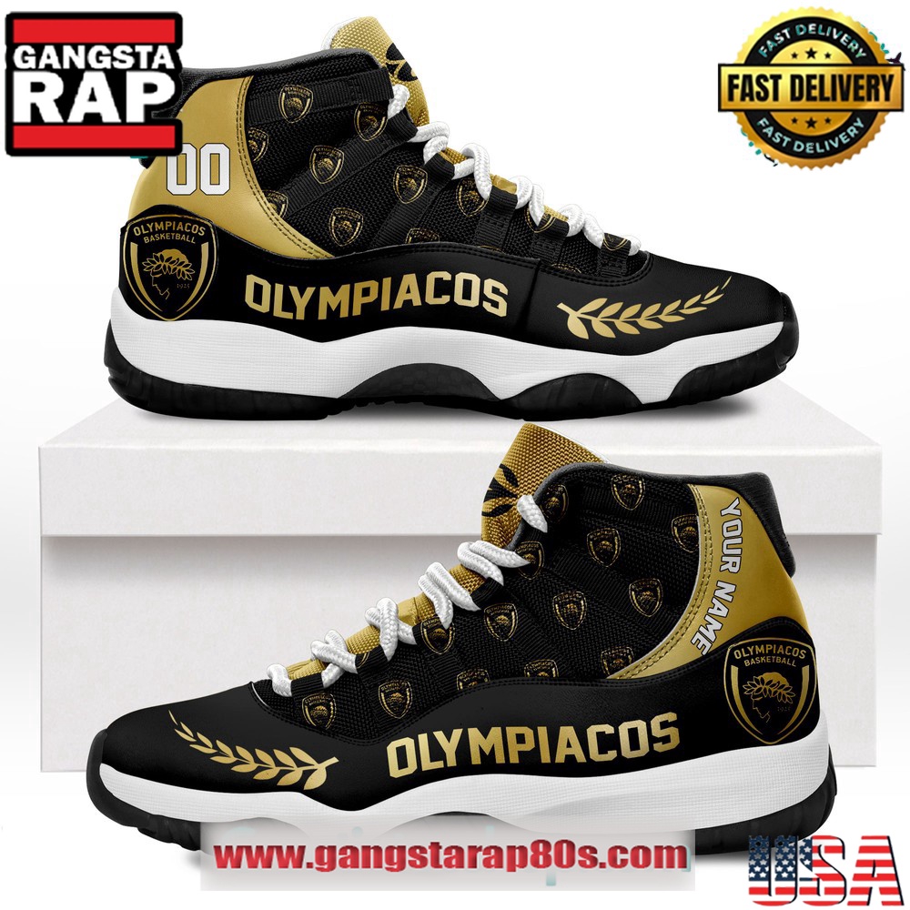 Olympiacos Basketball Air Jordan 11 Sneakers Shoes Olympiacos Basketball Air Jordan 11 Sneakers Shoes