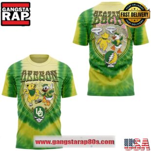 Oregon Ducks Limited Edition Edition Grateful Ducks 3D Shirt