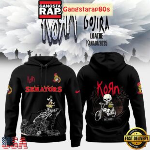 Ottawa Senators x Korn Kanada Tour 2025 Unisex Hoodie