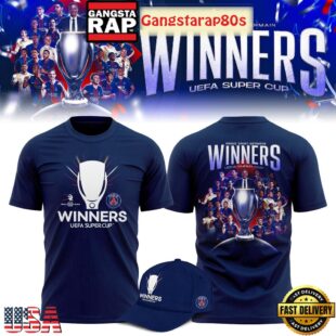 Paris Saint Germain UEFA Super Cup 2025 Winners Unisex Hoodie