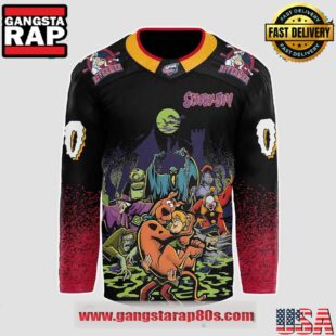 Peoria Rivermen x Scooby-Doo Night 2025 Custom Hockey Jersey