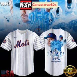 Pete Alonso Hit Home Run 253 Limited Edition Baseball Jersey