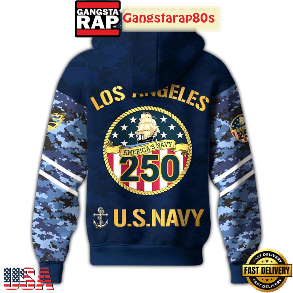 Philadelphia Eagles x US Navy 250 Years Unisex Hoodie Philadelphia Eagles x US Navy 250 Years Unisex Hoodie