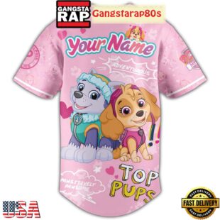 Philadelphia Phillies x Dog Day With Paw Patrol For Kid And Families 2025 Baseball Jersey