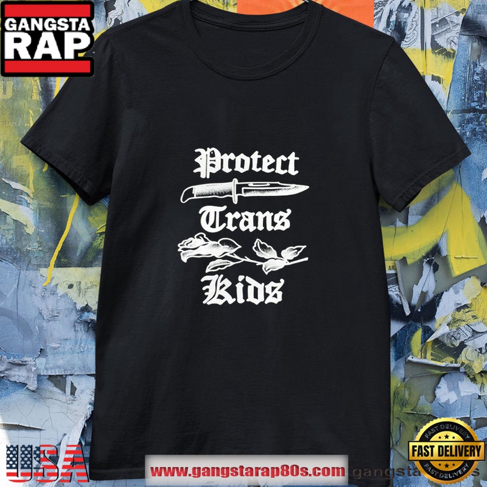 Protect Trans Kids Black T Shirt Protect Trans Kids Black T Shirt