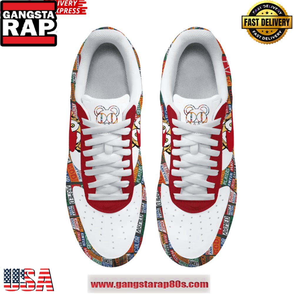 Radiohead Hail to the Thief Air Force 1 Sneakers Shoes Radiohead Hail to the Thief Air Force 1 Sneakers Shoes