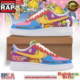 Rainbow Brite Limited Edition Air Force 1 Sneakers Shoes