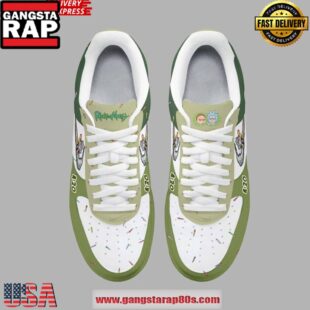 Rick and Morty Trippin 420 Limited Edition Air Force 1 Running Sneakers Shoes