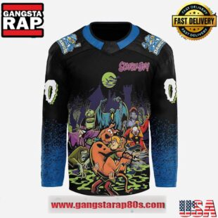 Roanoke Rail Yard Dawgs x Scooby-Doo Night 2025 Custom Hockey Jersey