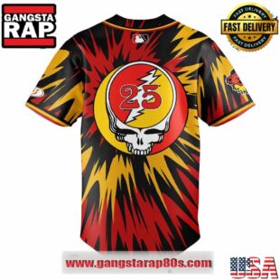 Rochester Red Wings x Grateful Dead Special Edition Baseball Jersey
