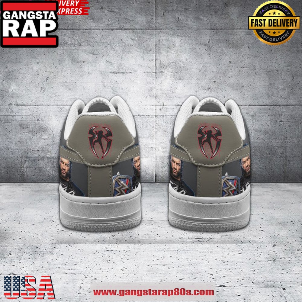 Roman Reigns WWE Limited Edition Air Force 1 Running Sneakers Shoes Roman Reigns WWE Limited Edition Air Force 1 Running Sneakers Shoes