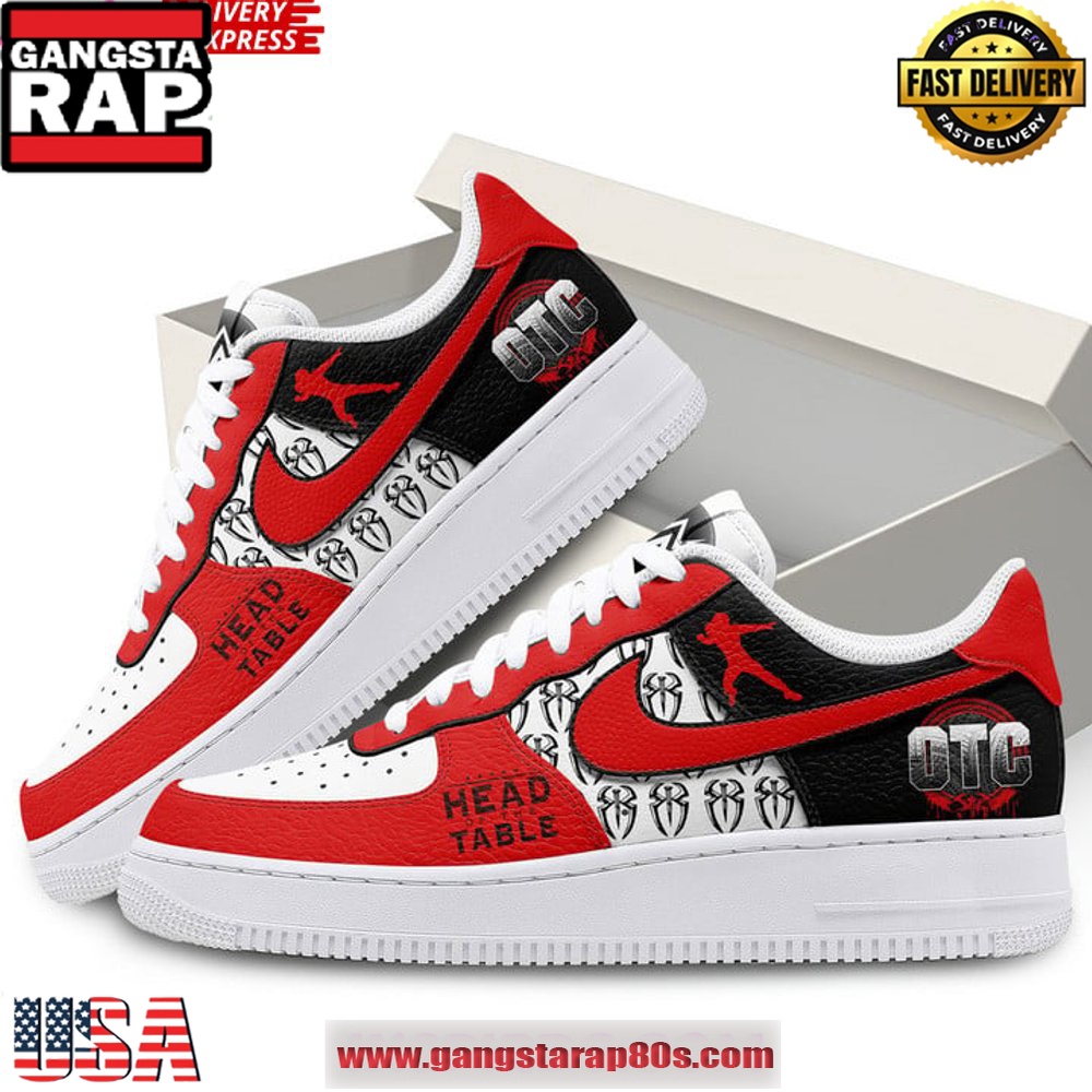 Roman Reigns WWE Special Edition Air Force 1 Running Sneakers Shoes Roman Reigns WWE Special Edition Air Force 1 Running Sneakers Shoes