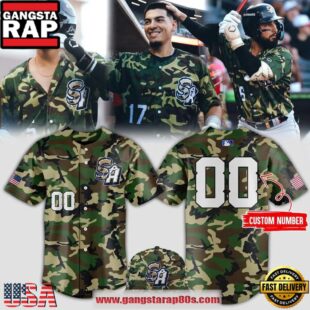 San Antonio Missions Camouflage Limited Edition Custom Baseball Jersey