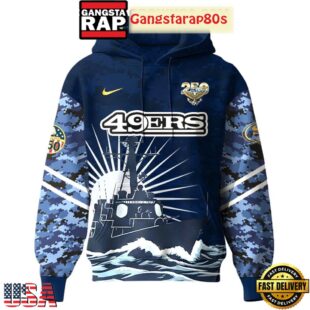 San Francisco 49ers x US Navy 250 Years Unisex Hoodie