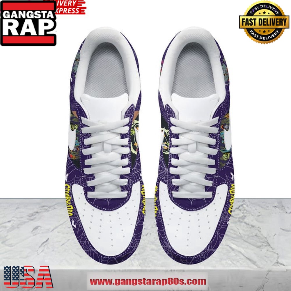 Scooby Doo Where Are You Limited Edition Air Force 1 Running Sneakers Shoes Scooby Doo Where Are You Limited Edition Air Force 1 Running Sneakers Shoes
