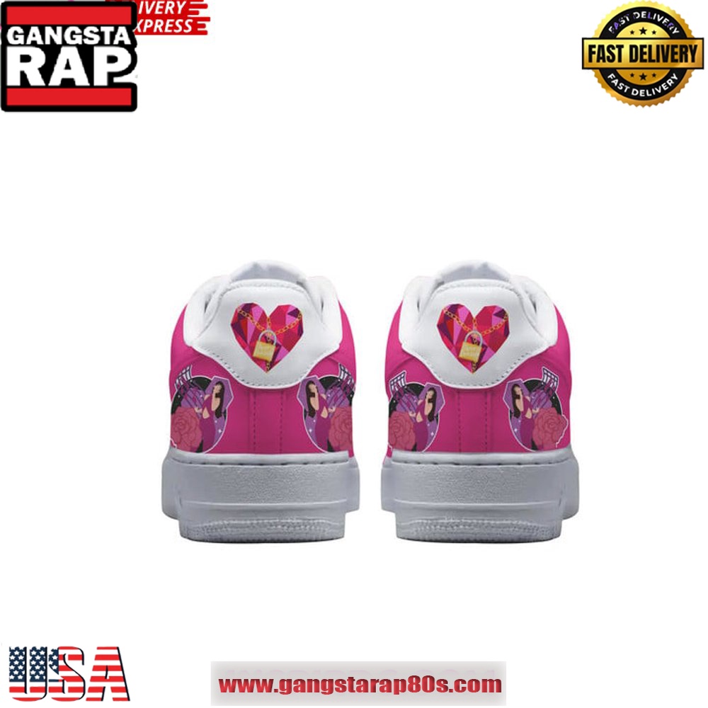 Selena 30th Anniversary Amor Prohibido Air Force 1 Sneakers Shoes Selena 30th Anniversary Amor Prohibido Air Force 1 Sneakers Shoes