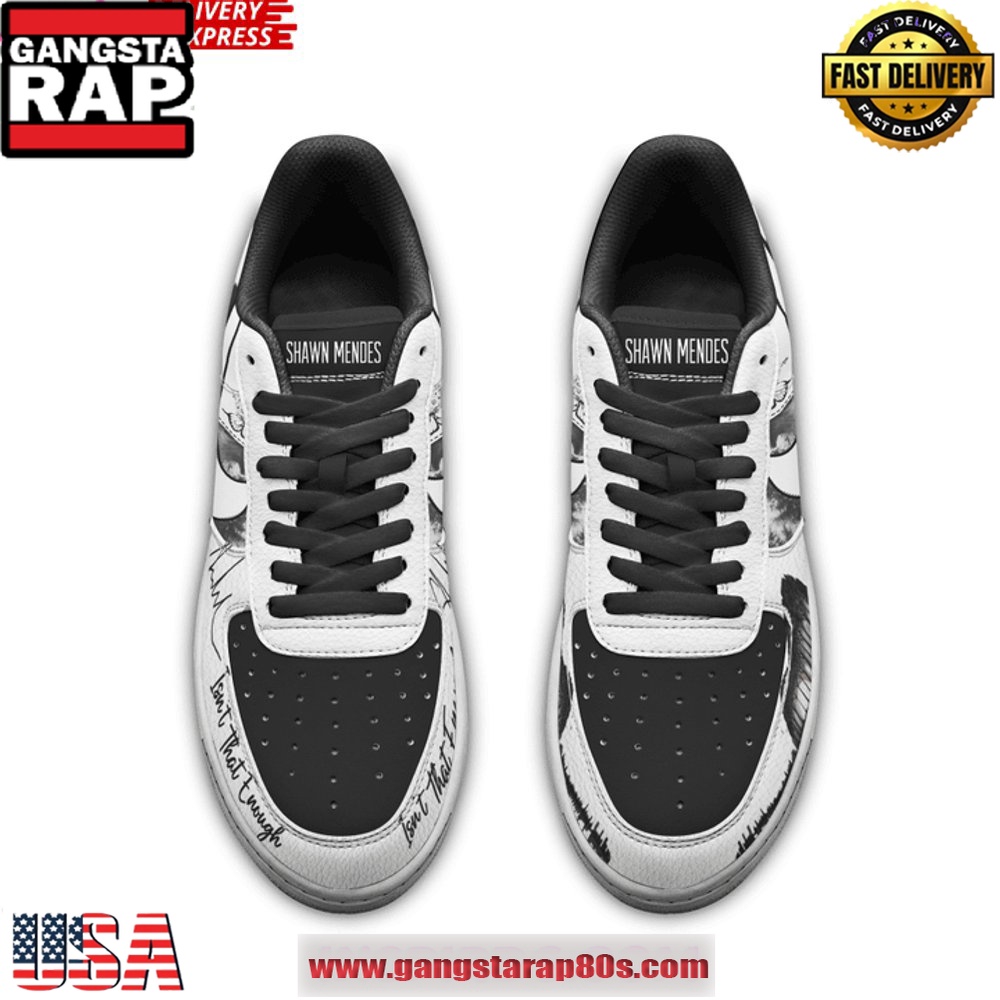 Shawn Mendes Limited Edition Air Force 1 Sneakers Shoes Shawn Mendes Limited Edition Air Force 1 Sneakers Shoes
