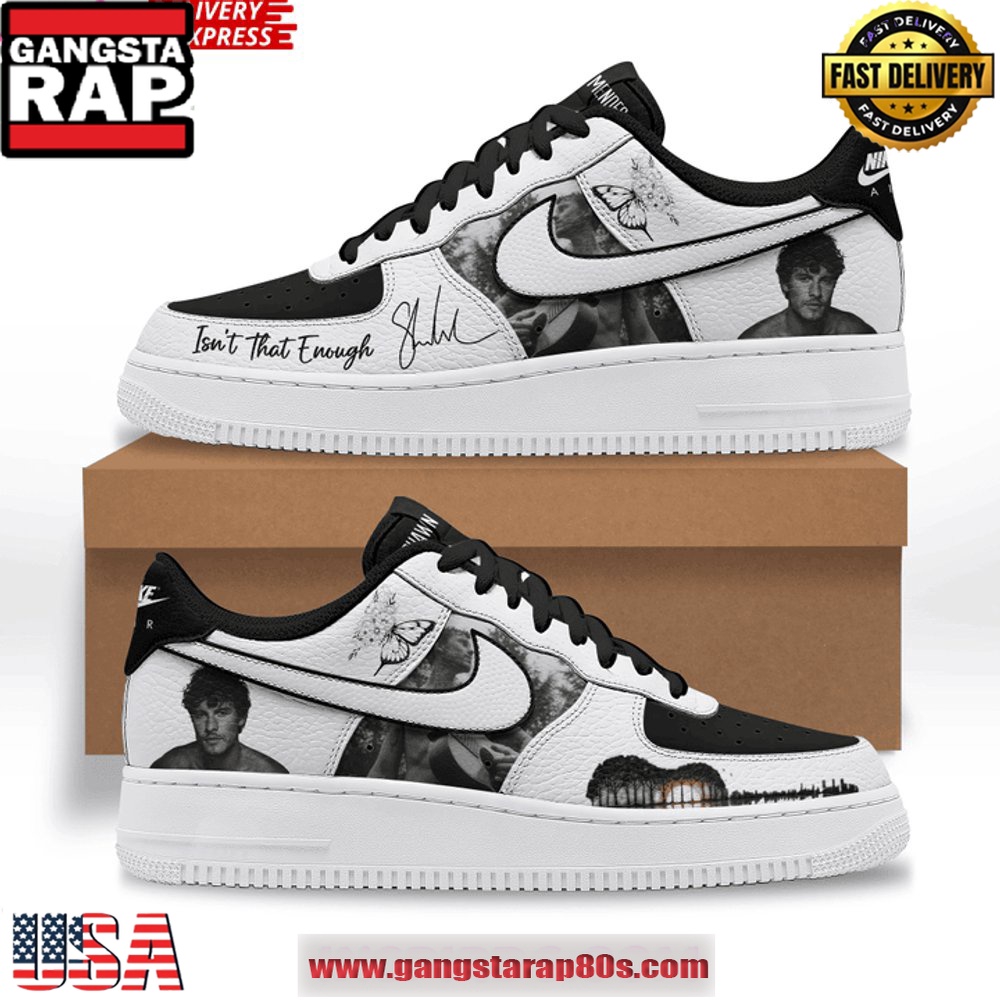Shawn Mendes Limited Edition Air Force 1 Sneakers Shoes Shawn Mendes Limited Edition Air Force 1 Sneakers Shoes