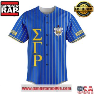 Sigma Gamma Rho Custom Baseball Jersey