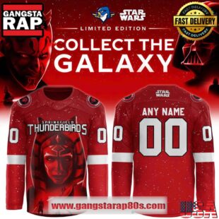 Springfield Thunderbirds x Star Wars Special Edition Custom Hockey Jersey