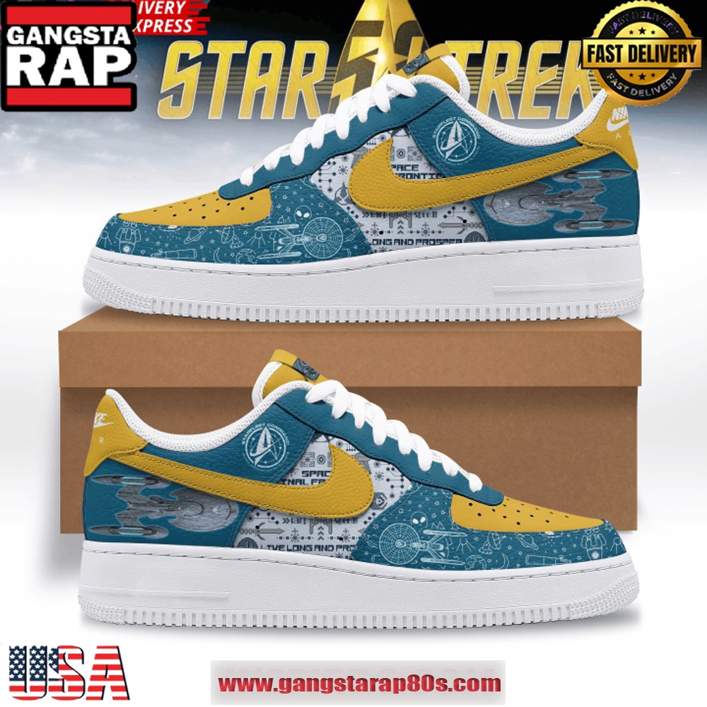 Star Trek Limited Edition Air Force 1 Sneakers Shoes Star Trek Limited Edition Air Force 1 Sneakers Shoes
