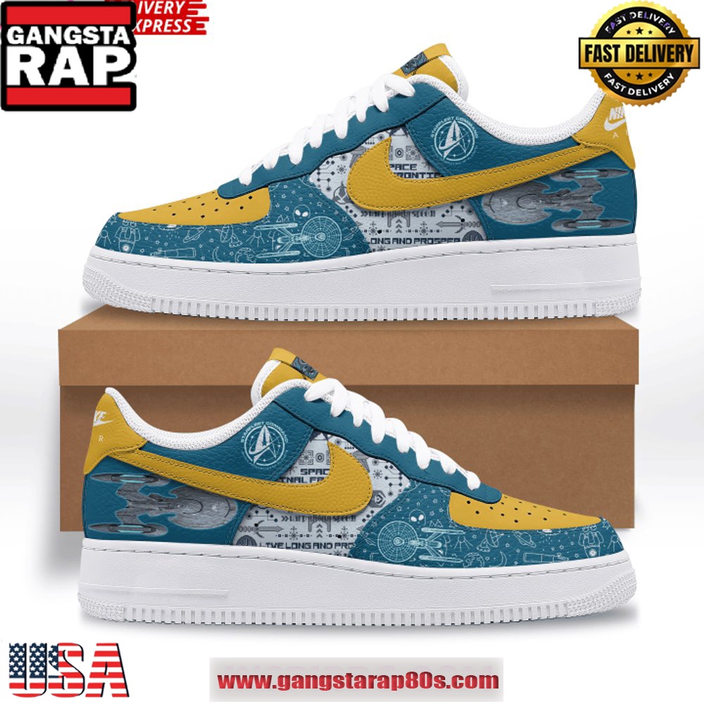 Star Trek Limited Edition Air Force 1 Sneakers Shoes Star Trek Limited Edition Air Force 1 Sneakers Shoes