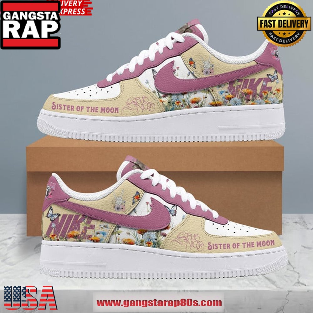 Stevie Nicks Sister of the Moon Air Force 1 Sneakers Shoes Stevie Nicks Sister of the Moon Air Force 1 Sneakers Shoes