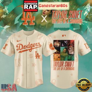 Taylor Swift Album 12th The Life Of A Showgirl Baseball Jersey