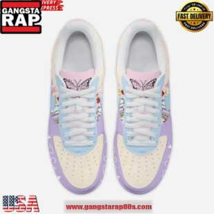 Taylor Swift Butterfly Limited Edition Air Force 1 Running Sneakers Shoes