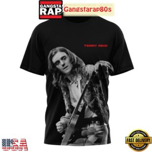 Terry Reid Superlungs Guitar World 1949 2025 Memories T Shirt