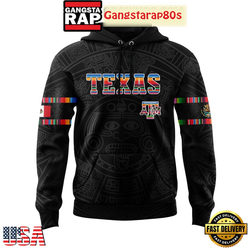 Texas A&M Aggies Mexican Heritage Night 2025 Special Hoodie Texas A&M Aggies Mexican Heritage Night 2025 Special Hoodie
