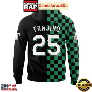 Texas Rangers x Demon Slayer Tanjiro Unisex Hoodie