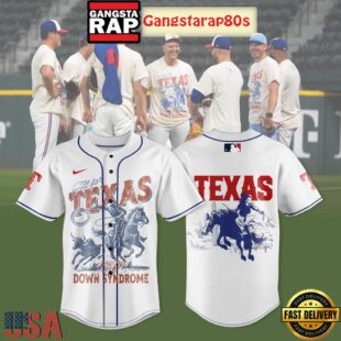 Texas Rangers x The Burger Family Foundation Special Baseball Jersey